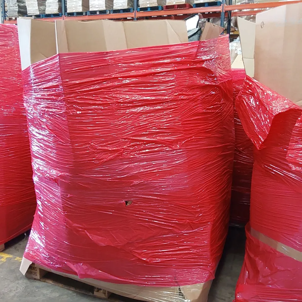 PALLET OF ASSORTED CONSUMER PRODUCTS TO INCLUDE: CREPE MAKER, AIR COOLERS, TUMBLER HEAT PRESS, BOOLANGA FOOD DELIVERY BAG ECT