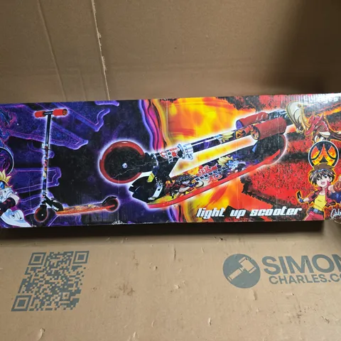LIGHT UP SCOOTER – CHILDREN'S TOY, BOXED