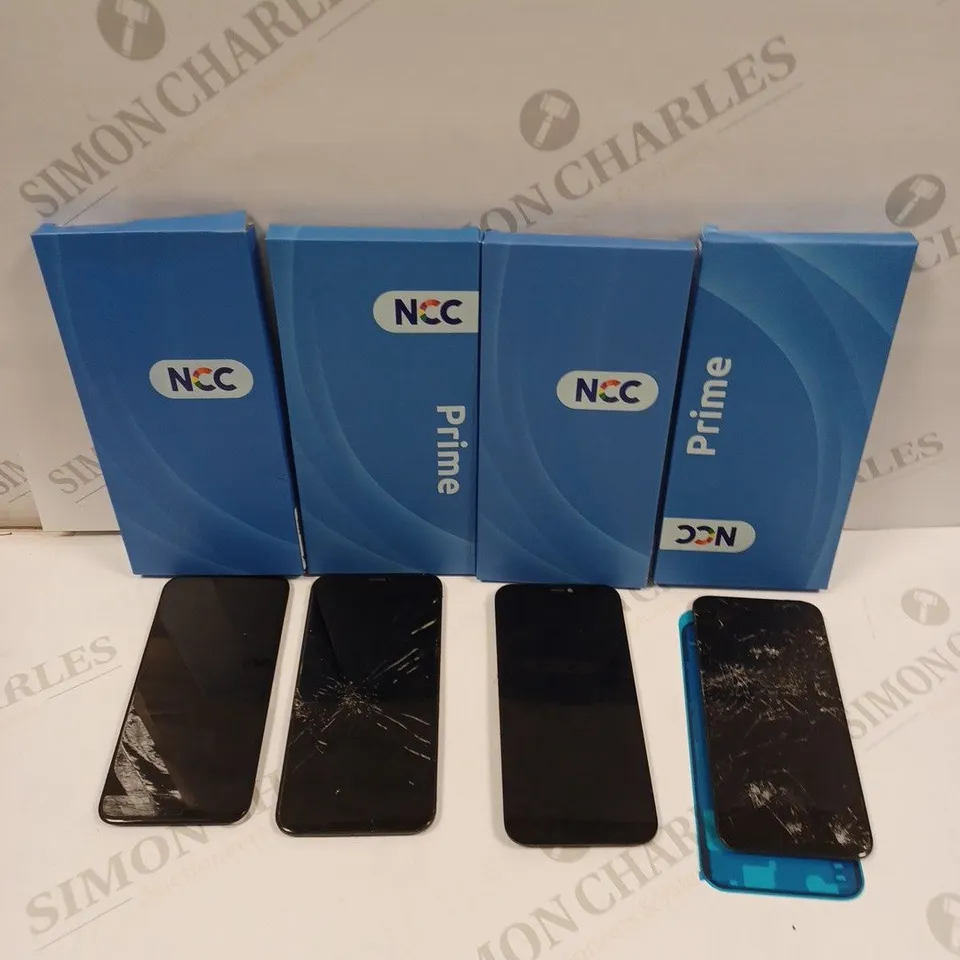 BOX OF APPROXIMATELY 14 ASSORTED SMARTPHONE SCREENS IN VARIOUS MODELS 