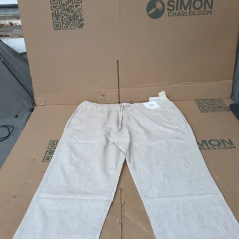 ABERCROMBIE & FITCH LOOSE LINEN TROUSERS – MEN’S, SIZE XL (US)
