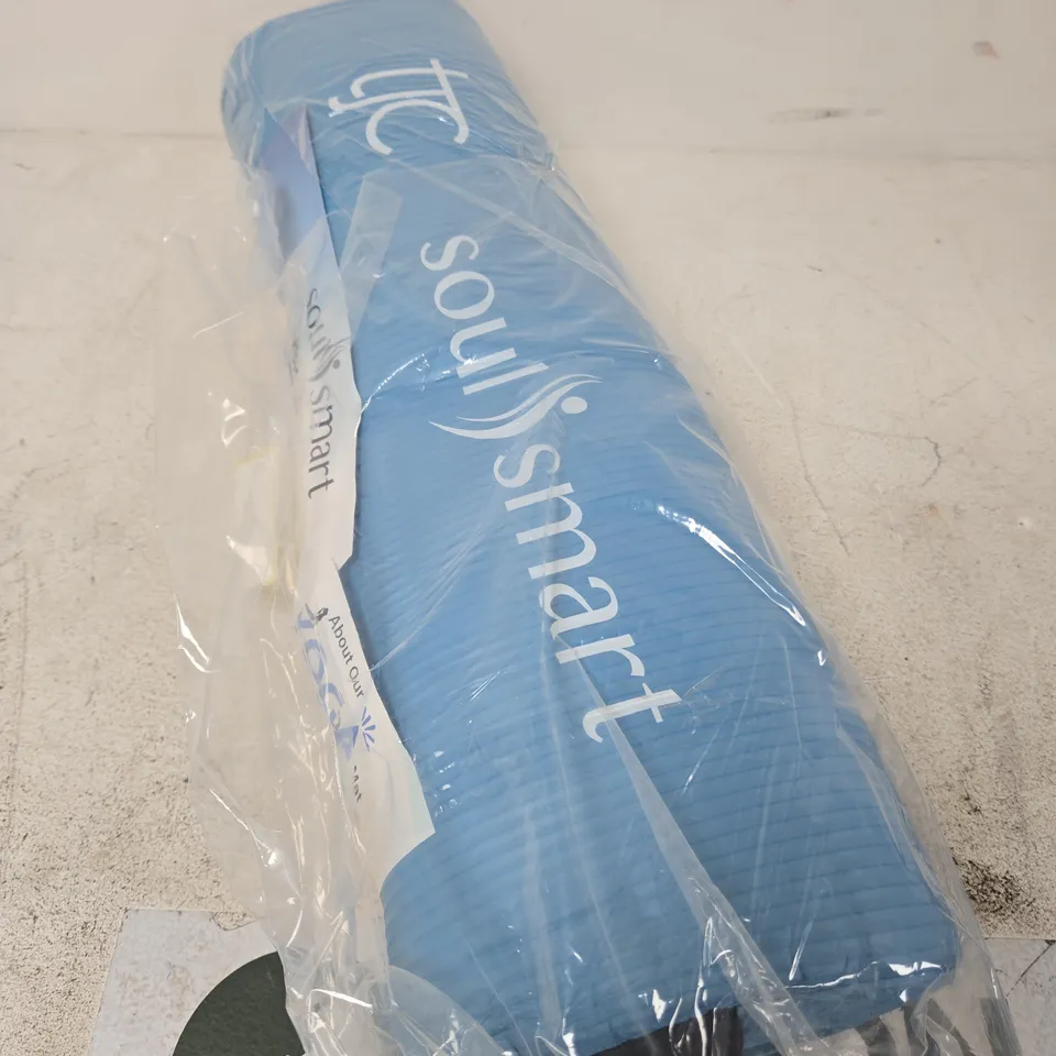 SOULSMART NBR YOGA MAT - BLUE 