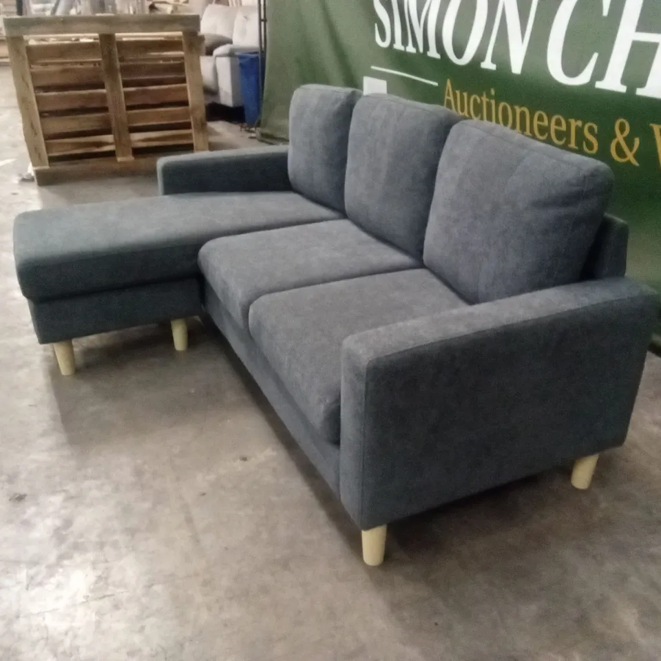 PAD COMPACT FABRIC CORNER SOFA - LEFT OR RIGHT RRP £599