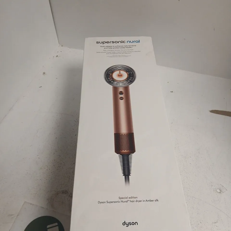 DYSON SUPERSONIC HAIR DRYER – SPECIAL EDITION AMBER SILK – BOXED