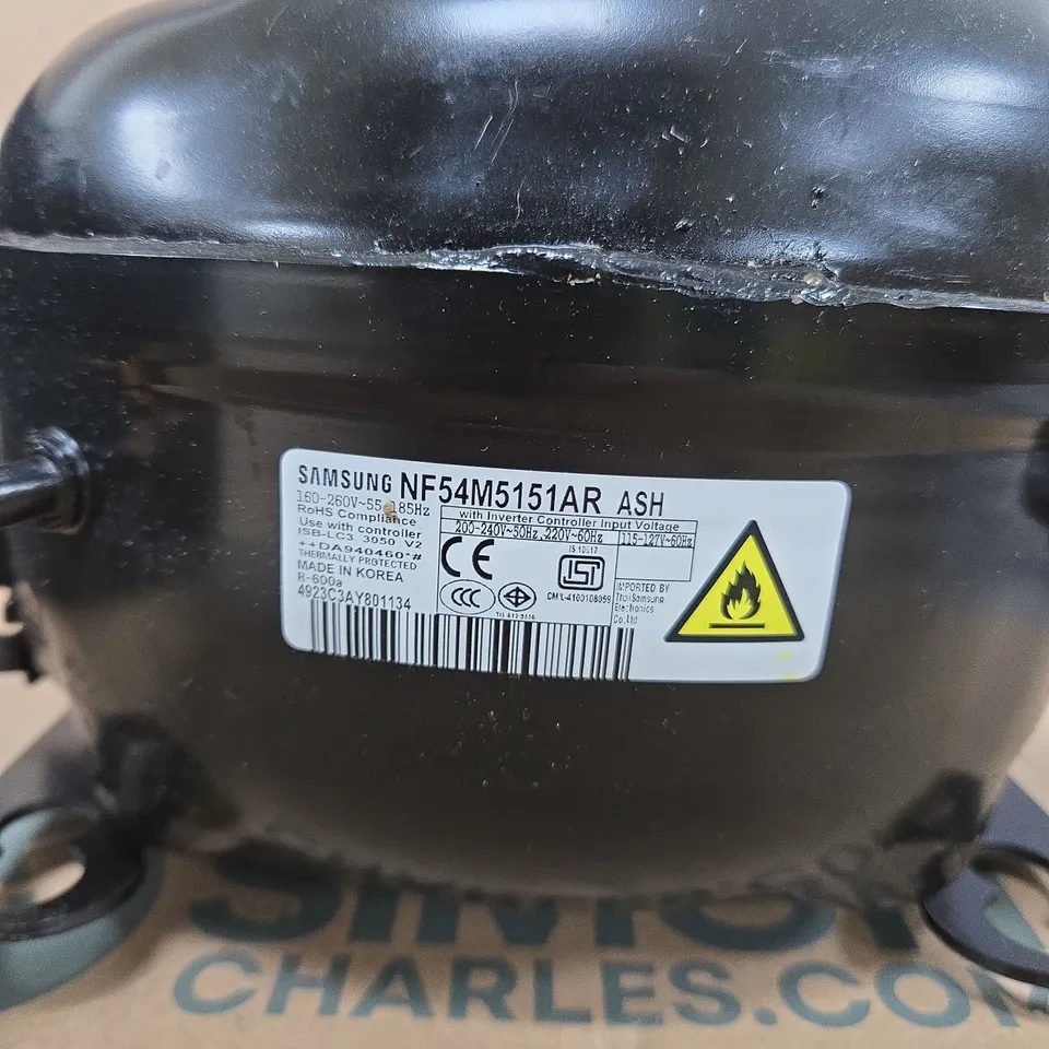 SAMSUNG NF54M5151AR ASH HERMETIC REFRIGERATOR COMPRESSOR