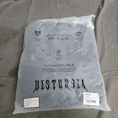 DISTURBIA GRACE ZIP FRONT PINAFORE PLAYSUIT – UK 14