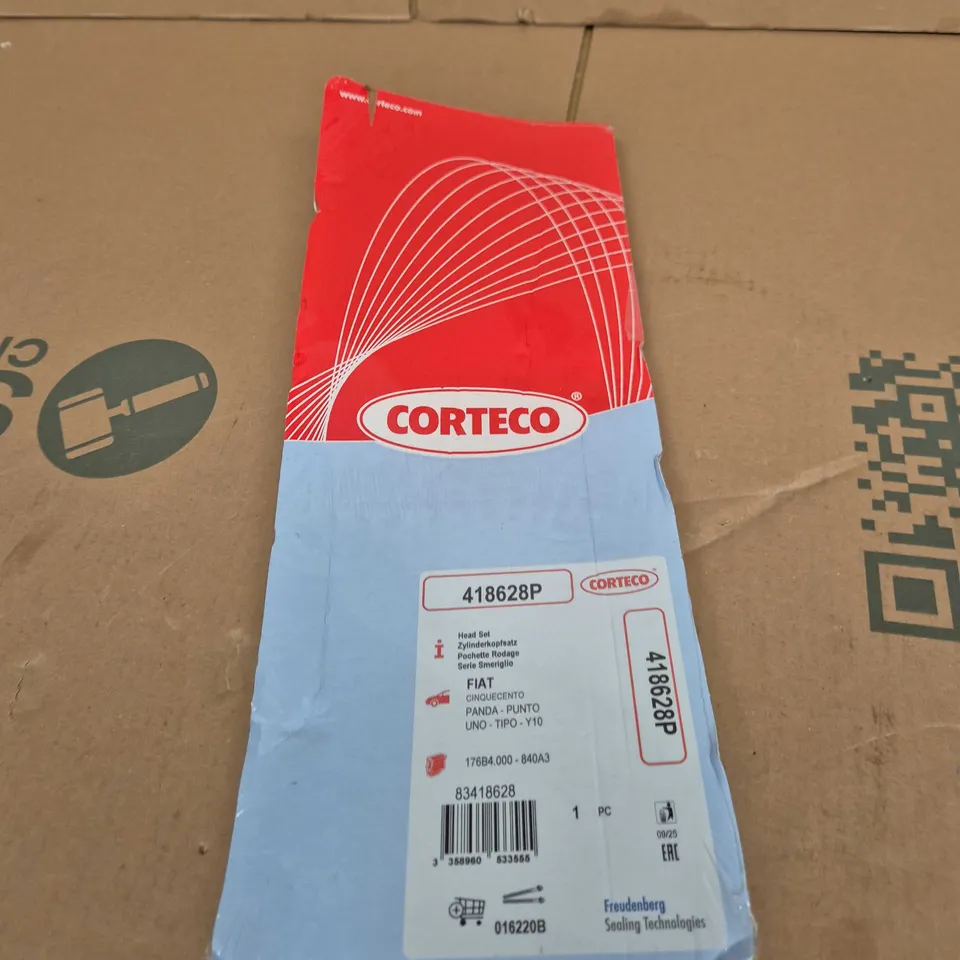 Corteco Head Set Gasket Kit 418628P for Fiat Panda Cinquecento Punto Uno Y10