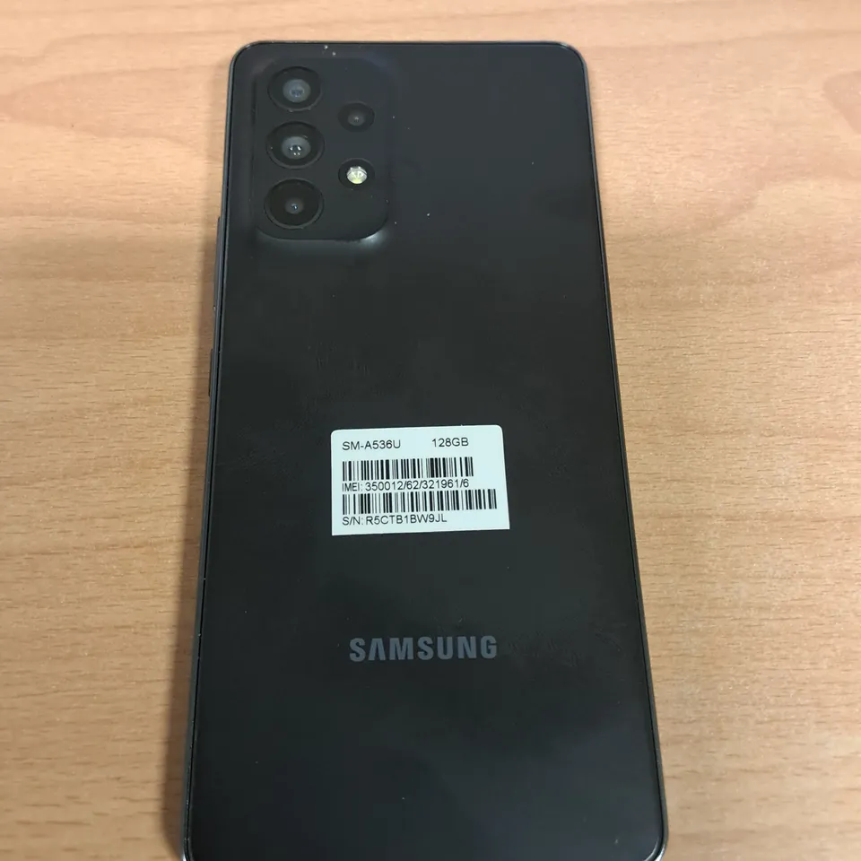 SAMSUNG GALAXY A53 5G 128GB IN BLACK - SM-A536U