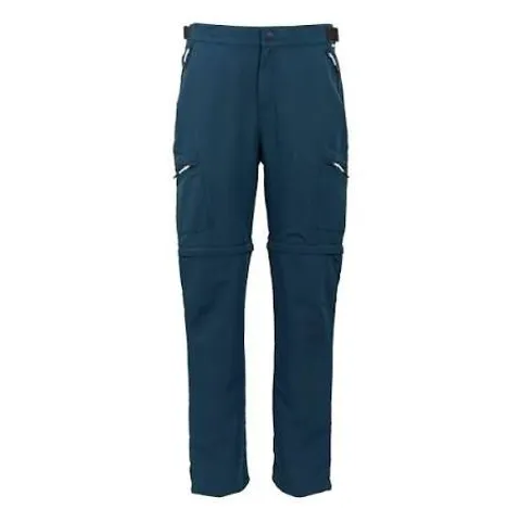 BRAND NEW REGATTA LEESVILLE ZIP OFF TROUSERS IN MOONLIT DENIM - M UK 33"