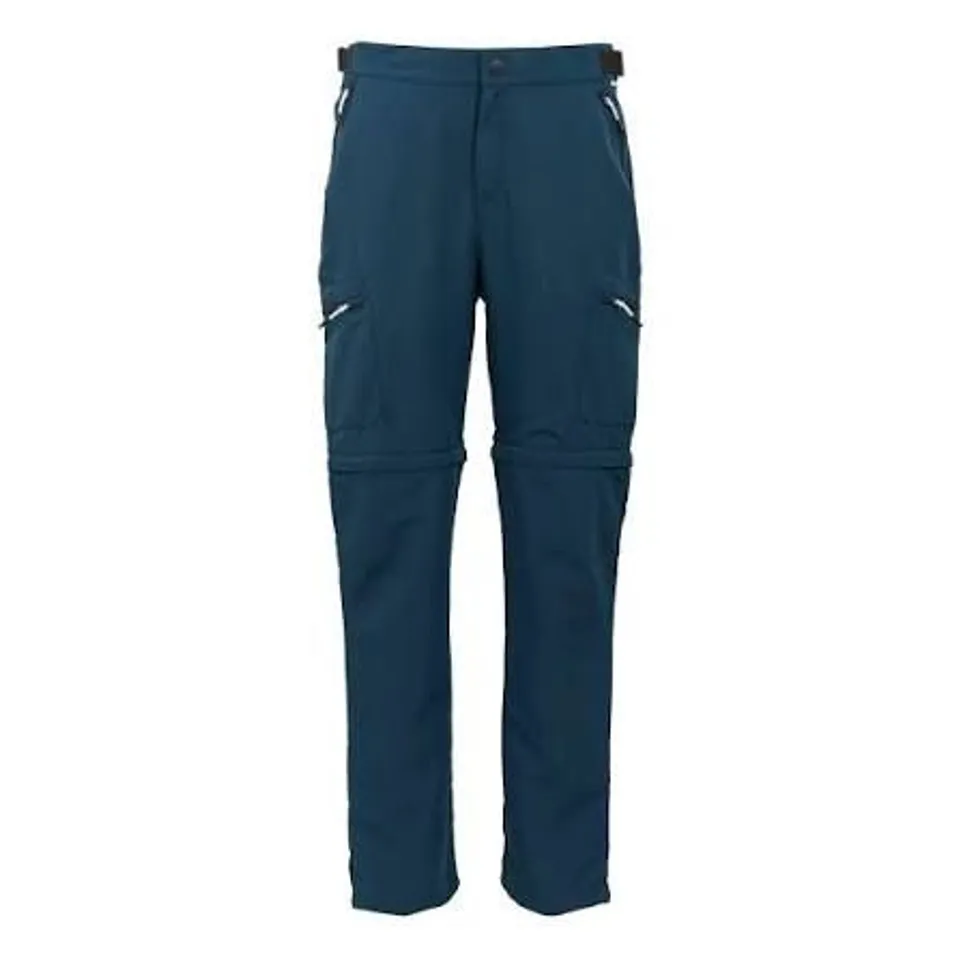BRAND NEW REGATTA LEESVILLE ZIP OFF TROUSERS IN MOONLIT DENIM - M UK 33"