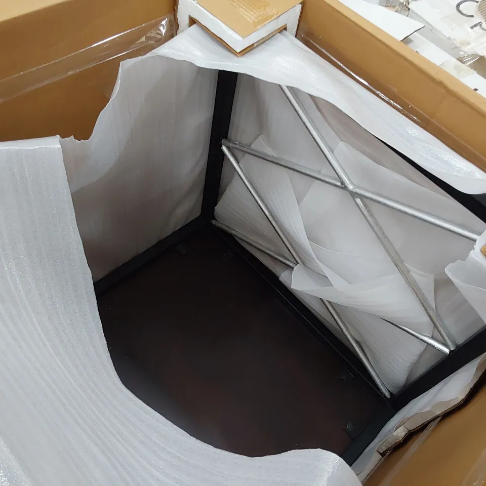 BOXED ADDIS CONSOLE TABLE 79 × 71 × 71