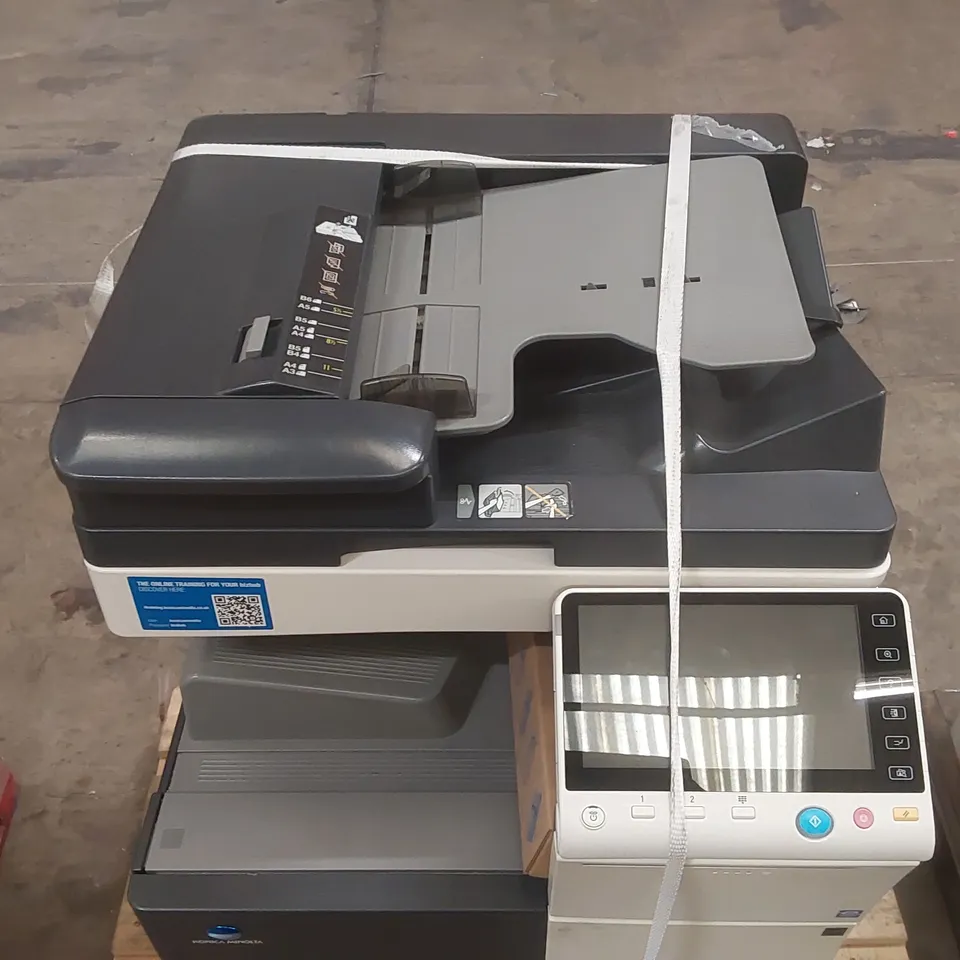 KONICA MINOLTA BIZHUB 454E HIGH-SPEED, MULTIFUNCTION COLOUR COPIER, PRINTER, AND SCANNER