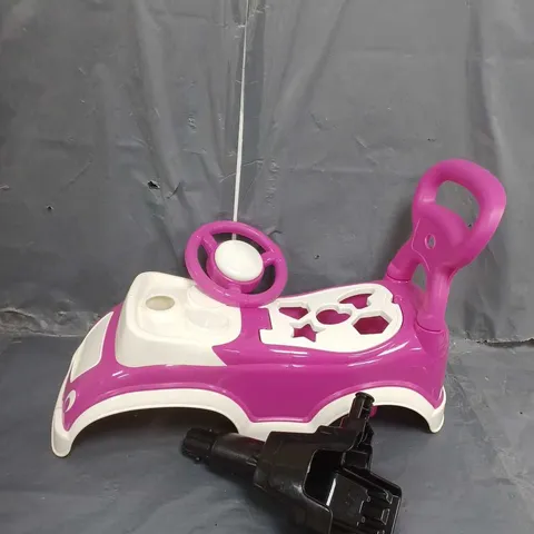 PILSAN MY FIRST CAR WITH SHAPE SORTER - PINK