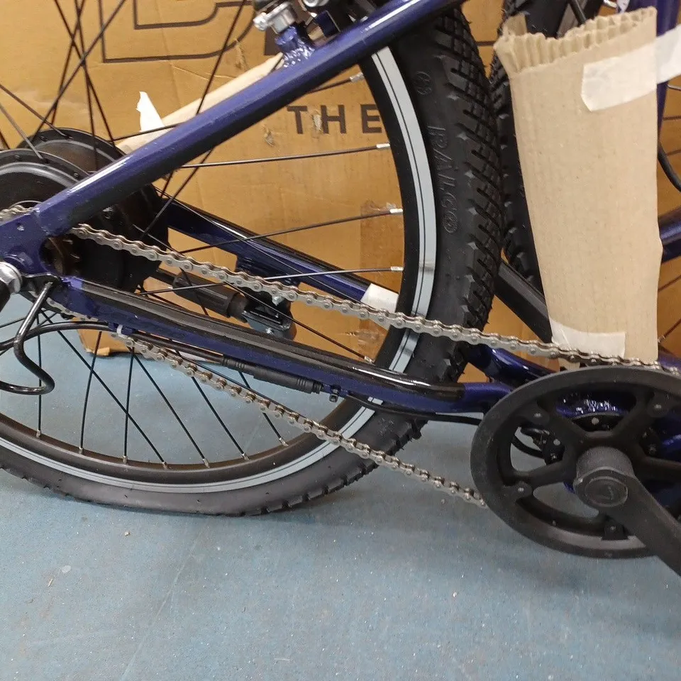 LECTOR ADVENTURER LOW STEP 36V ELECTRIC BIKE - PURPLE / COLLECTION ONLY