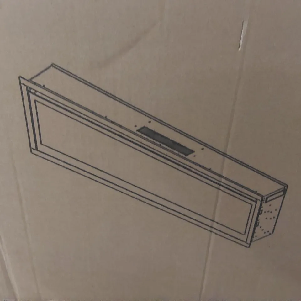 BOXED ELECTRIC FIREPLACE, WALL MOUNTED/RECESSED/FREESTANDING FIRE HEATER 