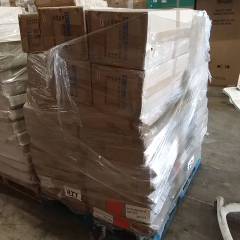 PALLET OF ASSORTED HOUSEHOLD GOODS AND BOXED FURNITURE ITEMS