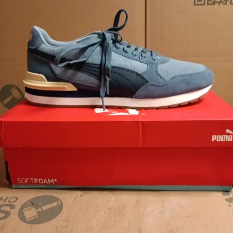 PUMA ST RUNNER V4 SD SNEAKERS – BLUE/INDIGO – MEN'S UK 11 (EU 46) – BOXED