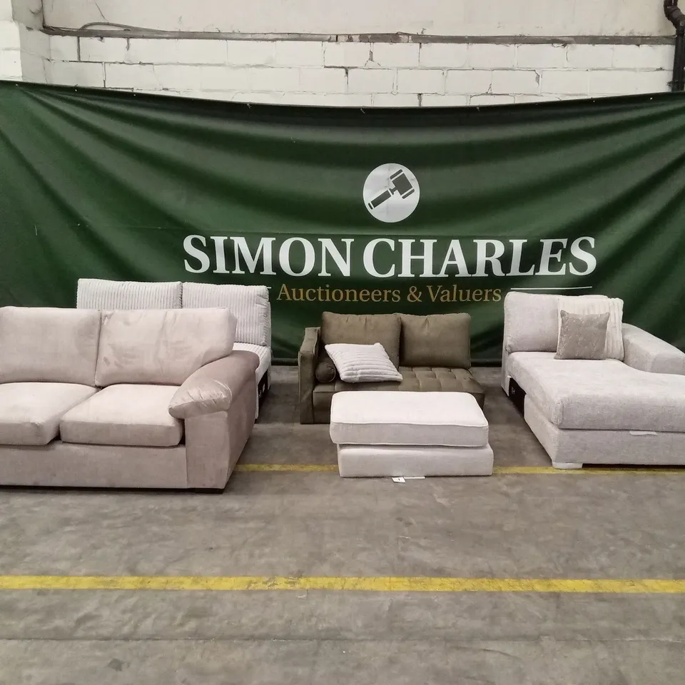 5 x ASSORTED DESIGNER SOFA PIECES