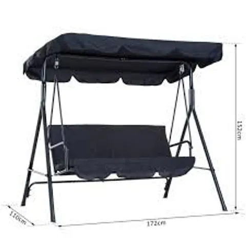 BOXED SWING SET WITH STAND