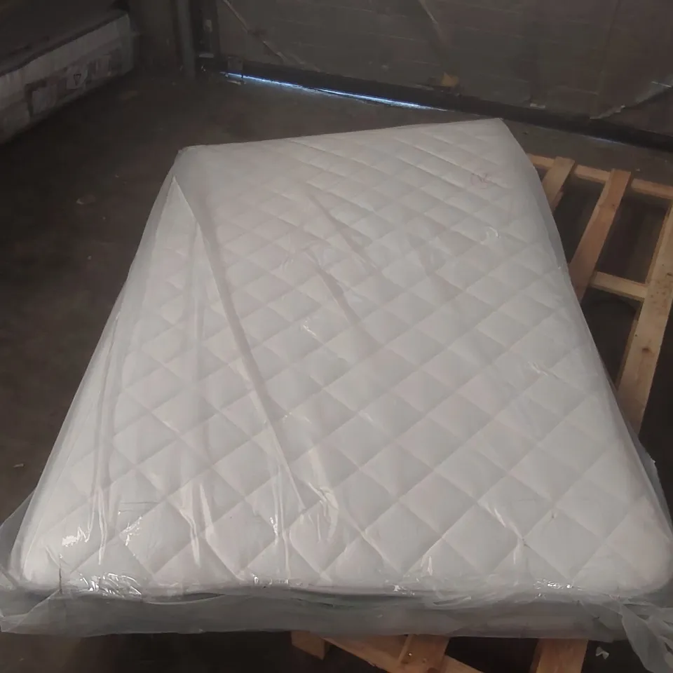 QUALITY BAGGED 120CM AIRSPRUNG MEMORY COMFORT SMALL DOUBLE MATTRESS