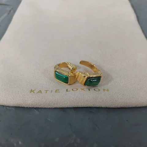 KATIE LOXTON WATERPROOF GOLD EARRINGS