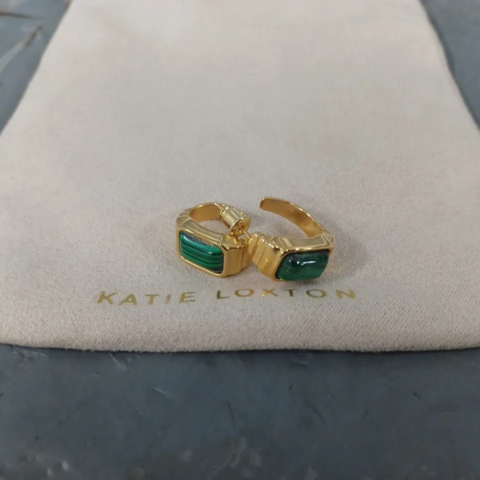KATIE LOXTON WATERPROOF GOLD EARRINGS