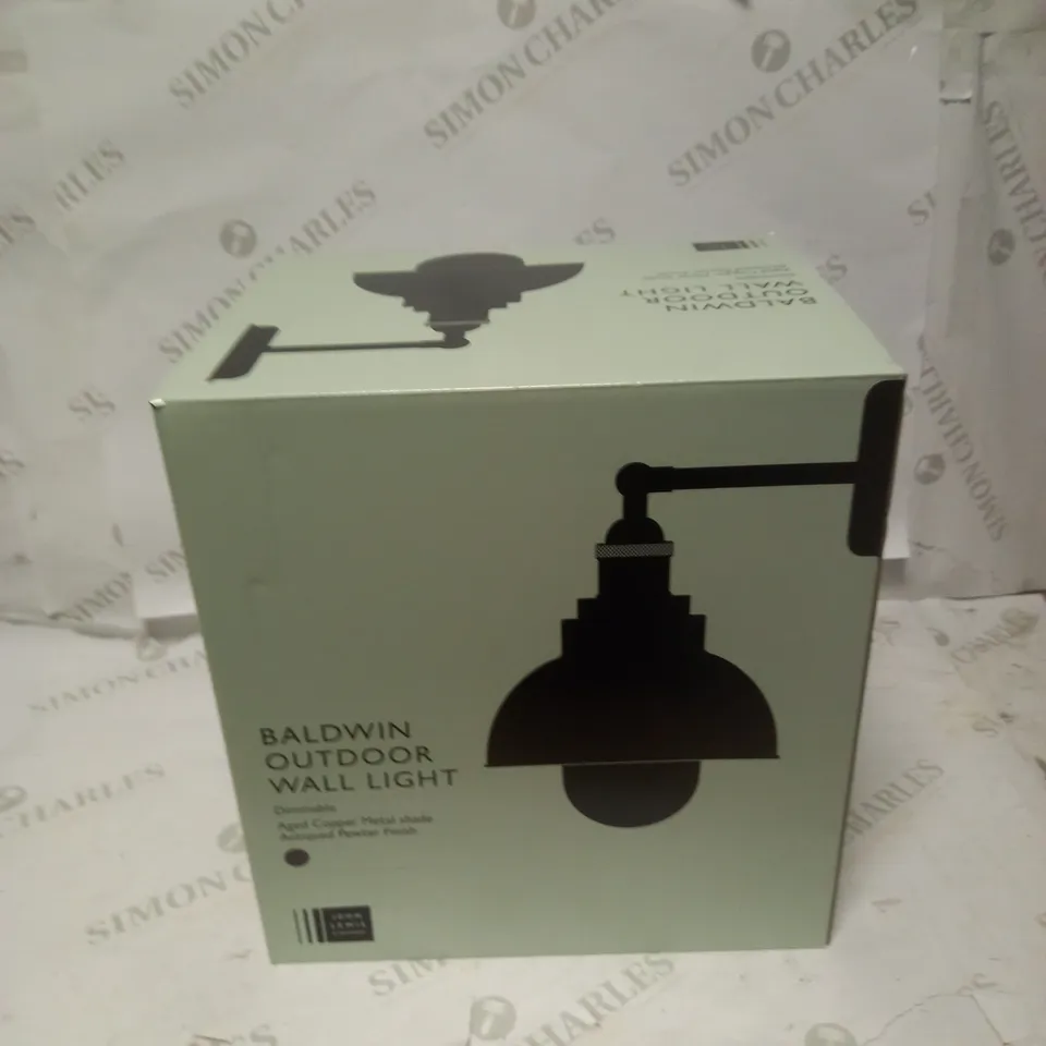 JOHN LEWIS BALDWIN OUTDOOR WALL LIGHT
