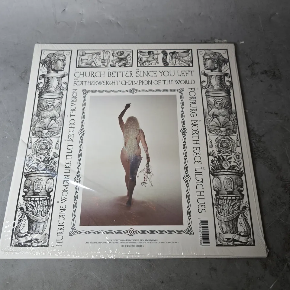 IM A WOMAN IN LOVE / IM A HURRICANE BY LAPSLEY VINYL - SIGNED 