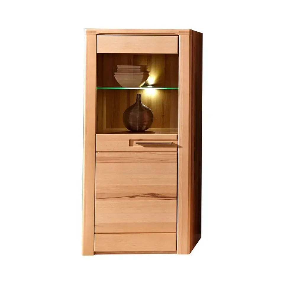 BRAND NEW BOXED HEITMAN CURIO CABINET WITH LIGHTING