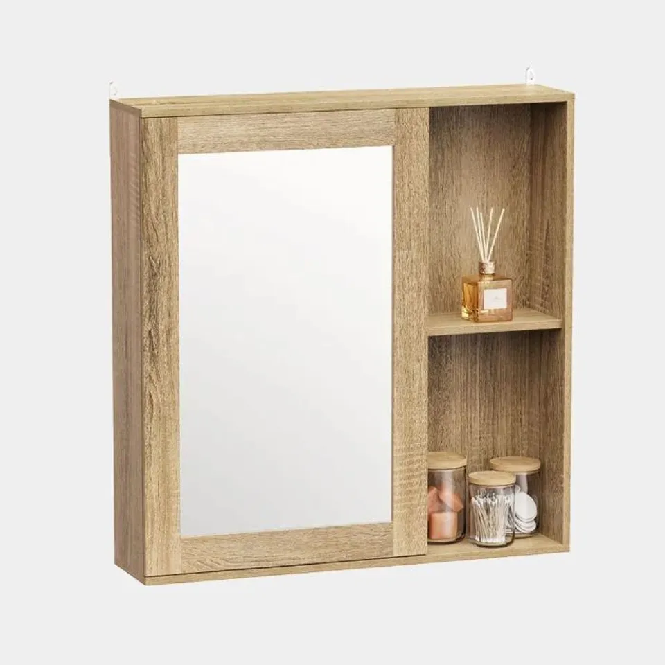 BOXED CHESTER BATHROOM MIRROR CABINET
