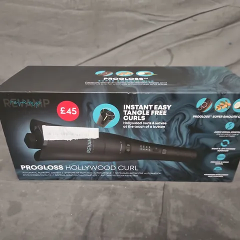 BOXED REVAMP PROGLOSS HOLLYWOOD CURL AUTOMATIC ROTATING SYSTEM