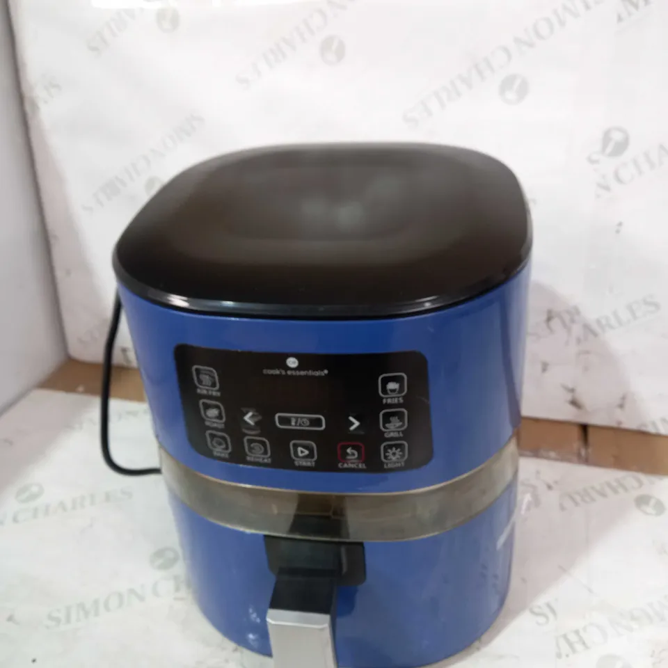 COOK'S ESSENTIALS 4.0L AIR FRYER - SAPPHIRE