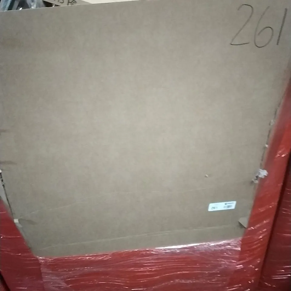 PALLET OF ASSORTED HOUSEHOLD GOODS AND PRODUCTS TO INCLUDE; MIRROR, WALL CLOCK, SOLAR PANEL BOXED FURNITURE ETC