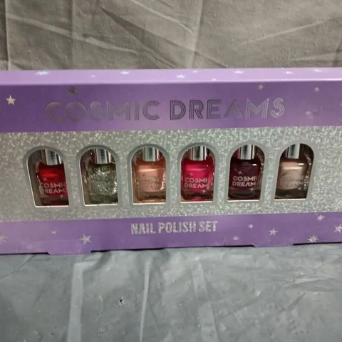 COSMIC DREAMS NAIL POLISH SET β 6 BOTTLES (BOXED)
