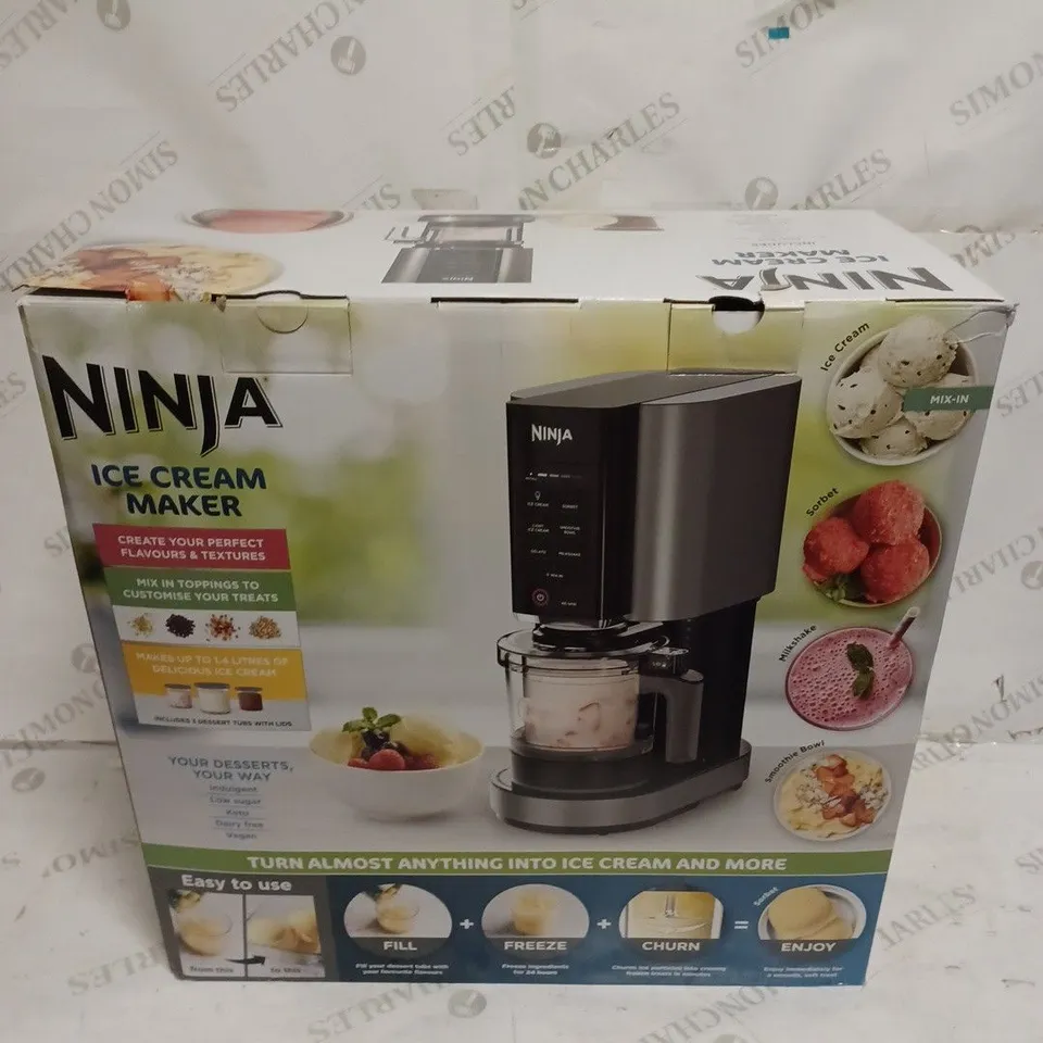 NINJA CREAMI ICE CREAM & DESSERT MAKER