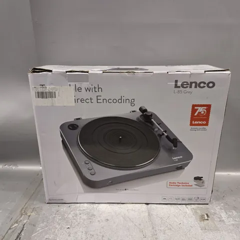 LENCO L-85 TURNTABLE IN GREY