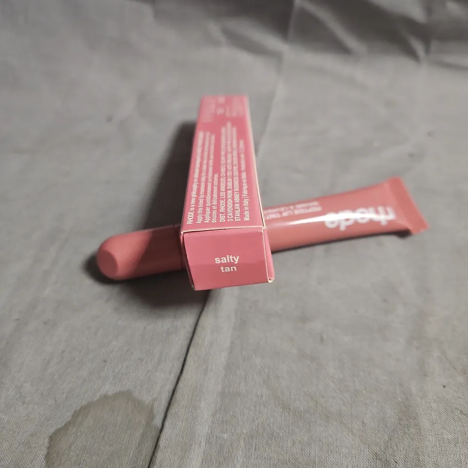 BOXED RHODE PEPTIDE LIP TINT – SALTY TAN, 10ML