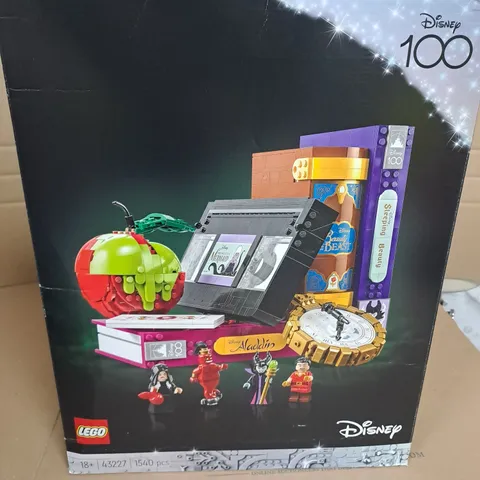 BOXED LEGO DISNEY VILLAIN ICONS SET FOR ADULTS 43227