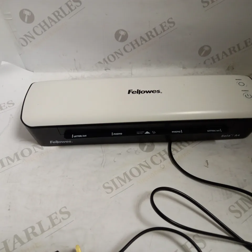 FELLOWES SOLA A4 LAMINATOR MACHINE