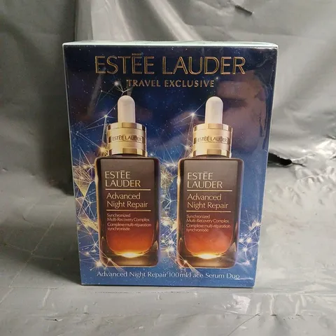 SEALED ESTEE LAUDER ADVANCED NIGHT REPAIR FACE SERUM DUO 2X100ML