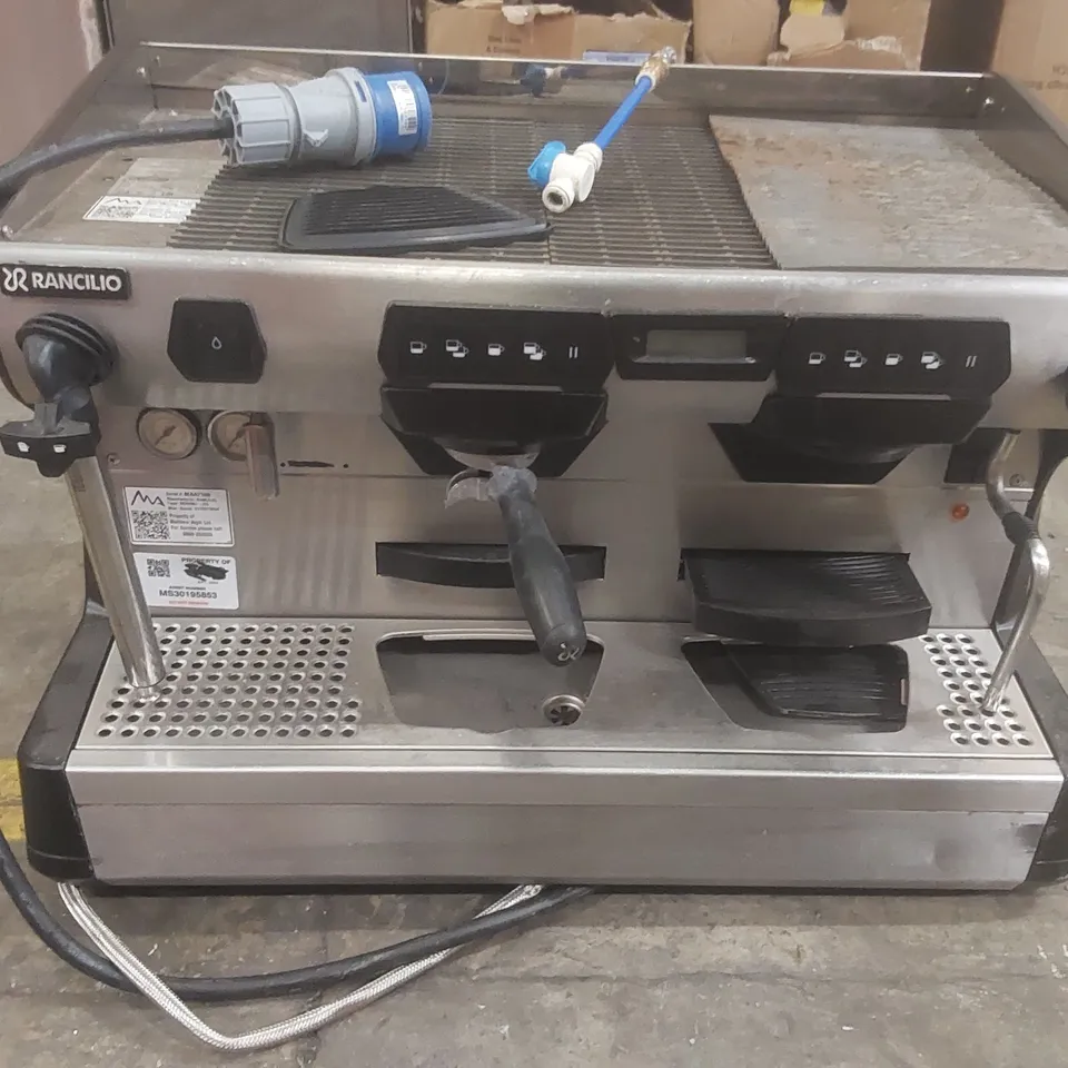 RANCILIO CLASSE 7 COMMERCIAL 2 GROUP COFFEE MACHINE
