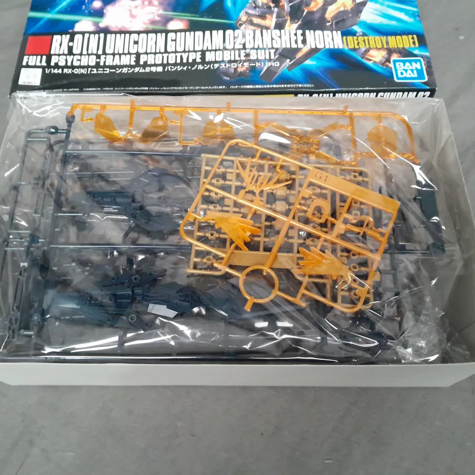 RX-0 UNICORN GUNDAM 02 BANSHEE NORN PROTOTYPE MOBILE SUIT