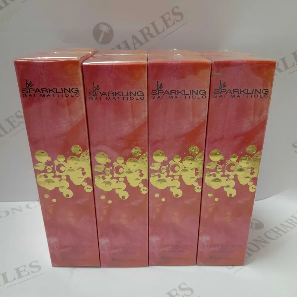 LOT OF APPROX 8 X 30ML GAI MATTIOLO BE SPARKLING EAU DE TOILETTE 