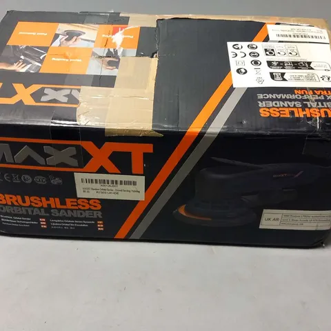 BOXED MAX XT BRUSHLESS ORBITAL SANDER