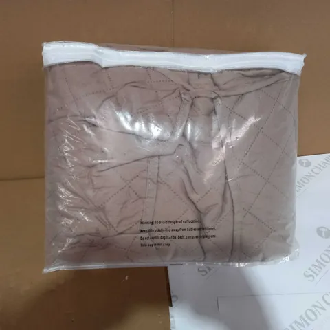 TAUPE COLOURED SOFA PROTECTOR