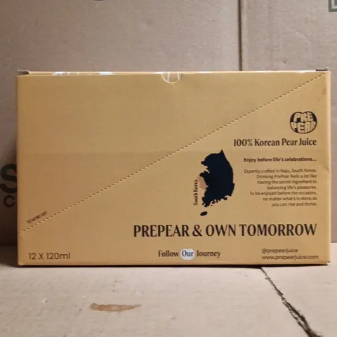 PRE-PEAR 100% KOREAN PEAR JUICE MULTIPACK (12 X 120ML)