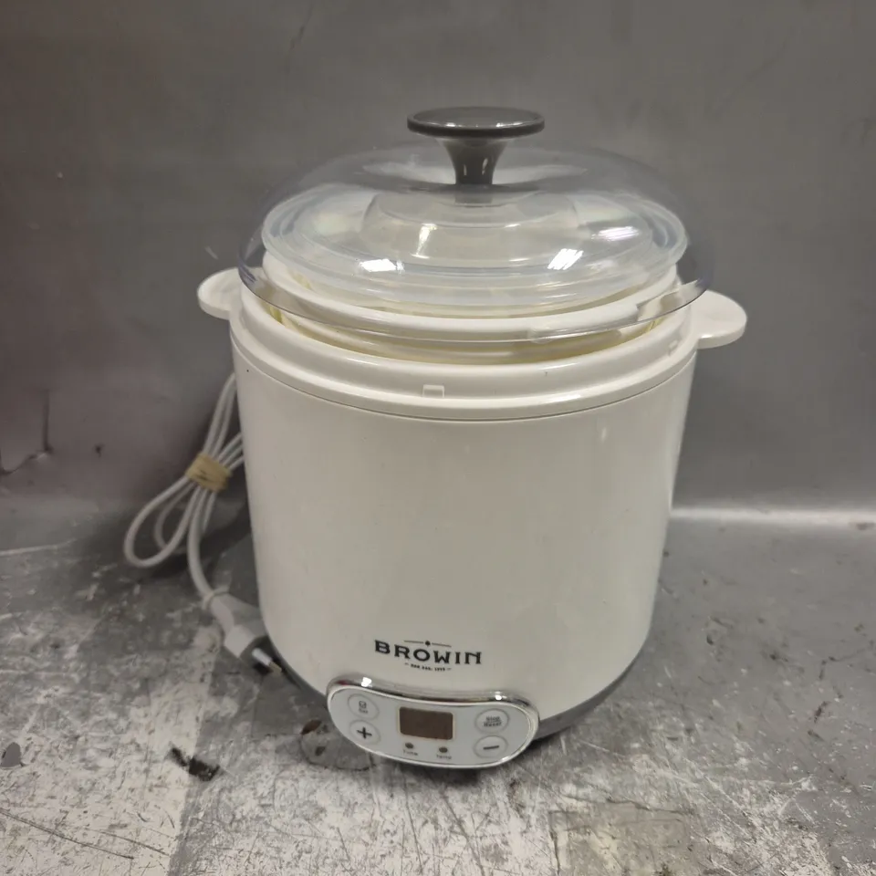 BOXED BROWIN YOGURT/CHEESE MAKER 