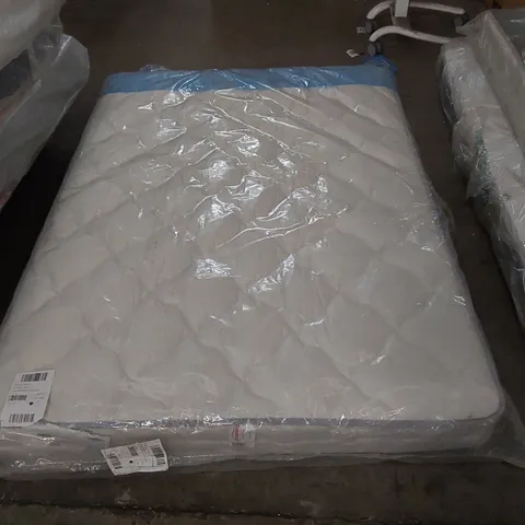 QUALITY BAGGED DOUBLE 135cm AIRSPRUNG LUXURY QUILTED MEDIUM MATTRESS