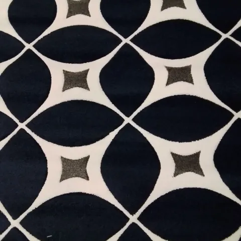 CINE RUG IN NAVY COLOUR SIZE 5'×8'