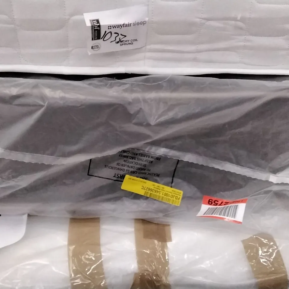 QUALITY BAGGED NEBULAR MEMORY FOAM SINGLE 3FT MATTRESS