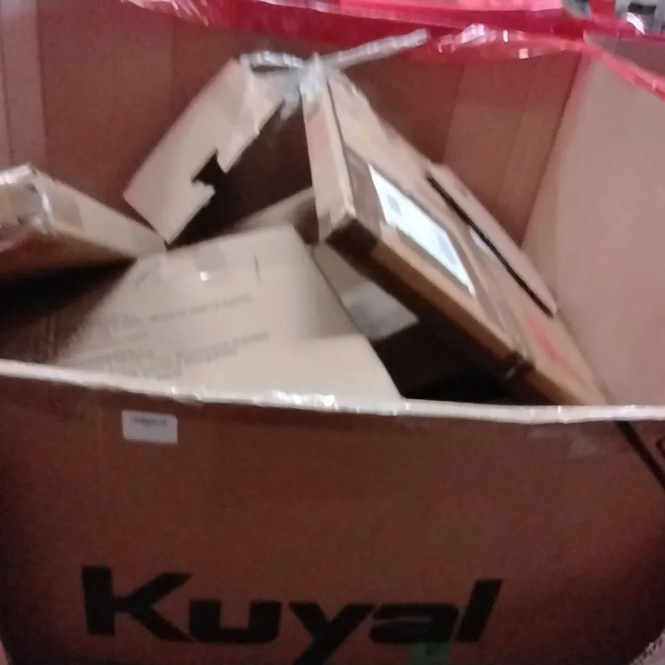 PALLET OF ASSORTED HOUSEHOLD GOODS AND PRODUCTS TO INCLUDE;CHAIR MAT,CAT TREE,PHOTO FRAME